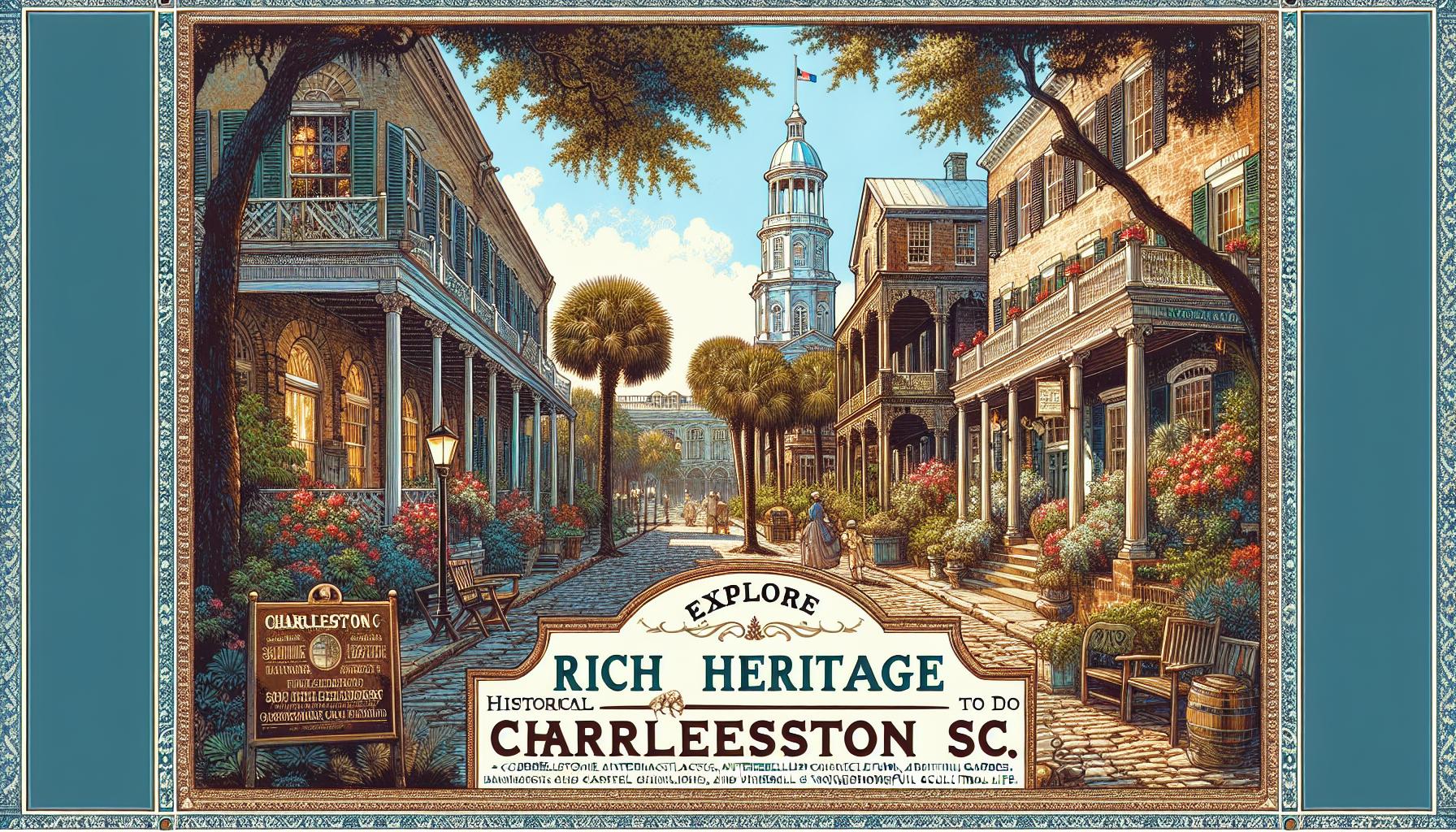 Explore Rich Heritage: Historical Things To Do‍ In Charleston Sc